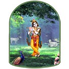 "Krishna in Vrndavana" T-Shirt